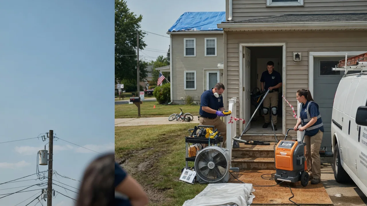 Water Damage Repair in Como, MS near me